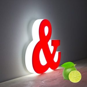 3D Acrylic LED Letters