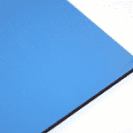 Letter Melamine on MDF Blue 3mm