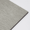 Letter Melamine on MDF Brushed Grey 3mm