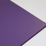 Letter Melamine on MDF Purple 3mm