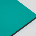 Letter Melamine on MDF Turquoise 3mm