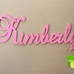 Large Wooden Names