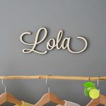 Large Wooden Names