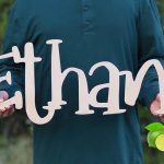 Large Wooden Names