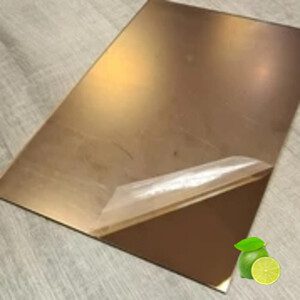 Mirror Bronze 2mm