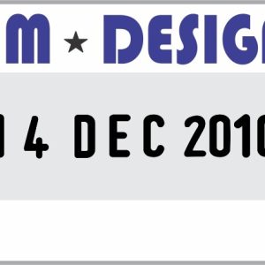 Rubber Stamp 41x24mm