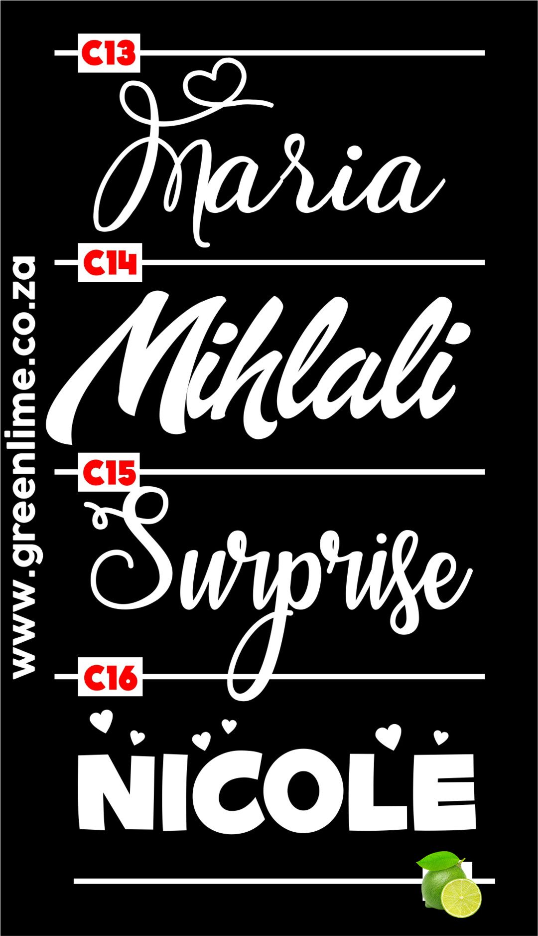 Connected Fonts