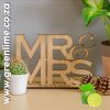 Mr Mrs Wedding Name Sign