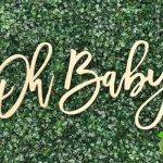 Wooden Name Backdrop