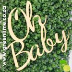 Wooden Name Backdrop