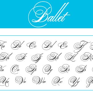 Mirror Wall Name Ballet