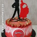 Dancing Couple Cake Topper
