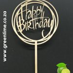 Decor Happy Birthday Cake Topper