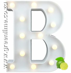 LED Letter Lights B