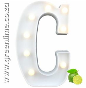 LED Letter Lights C