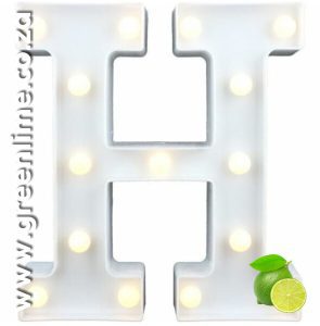 LED Letter Lights H