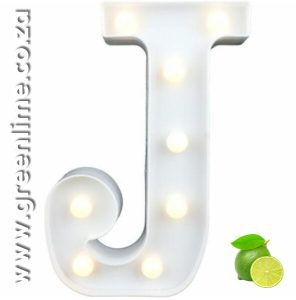 LED Letter Lights J