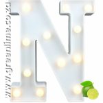 LED Letter Lights N