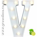 LED Letter Lights V