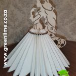 Wooden Girl Napkin Holder 2