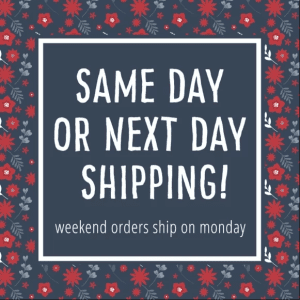 Same Day or Next Day Shipping