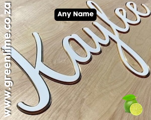 Name on Background Sample 13
